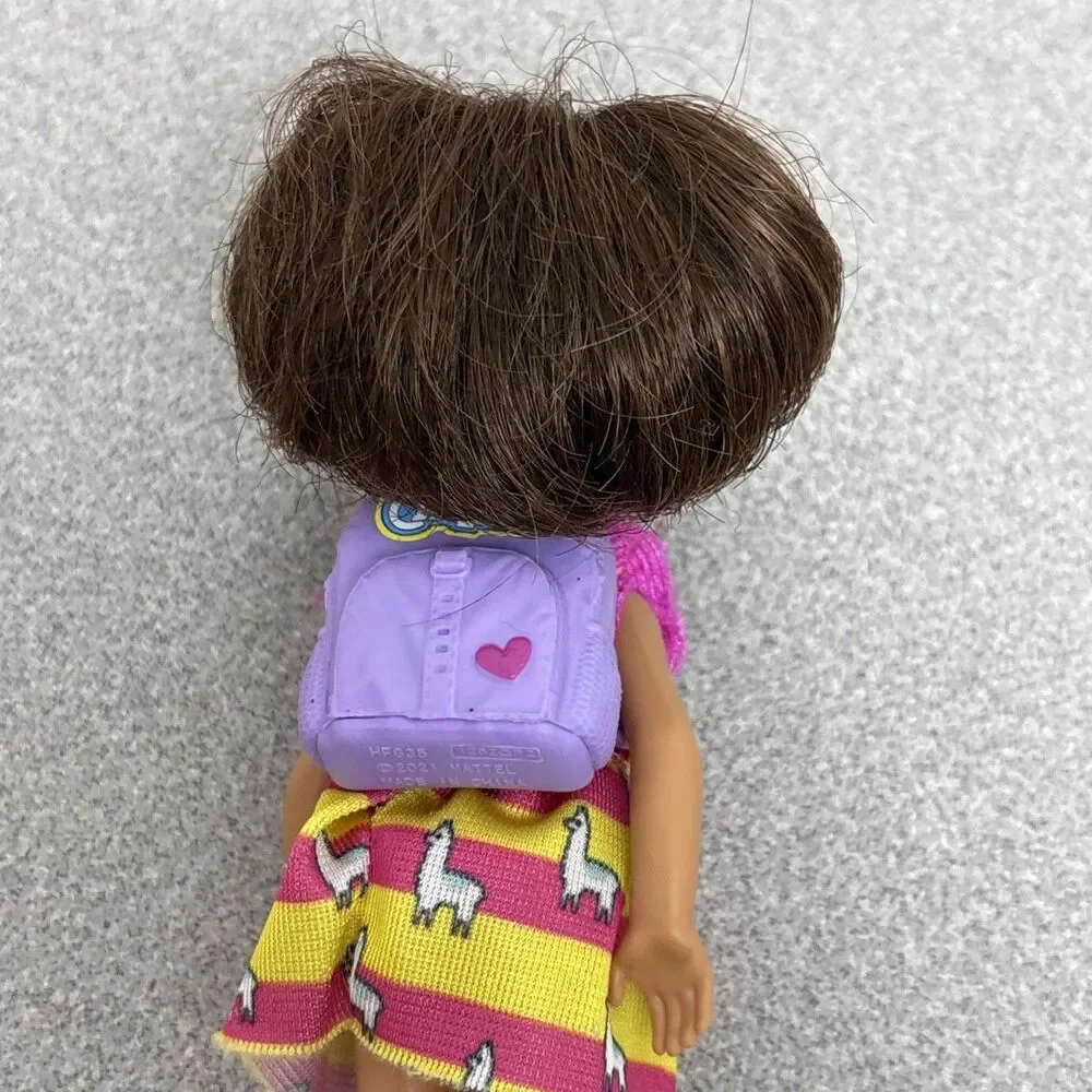 Mattel Barbie Club Chelsea Doll Lot of 3 Girl Doll, Dressed, 1 AA, 1 Skater, EUC